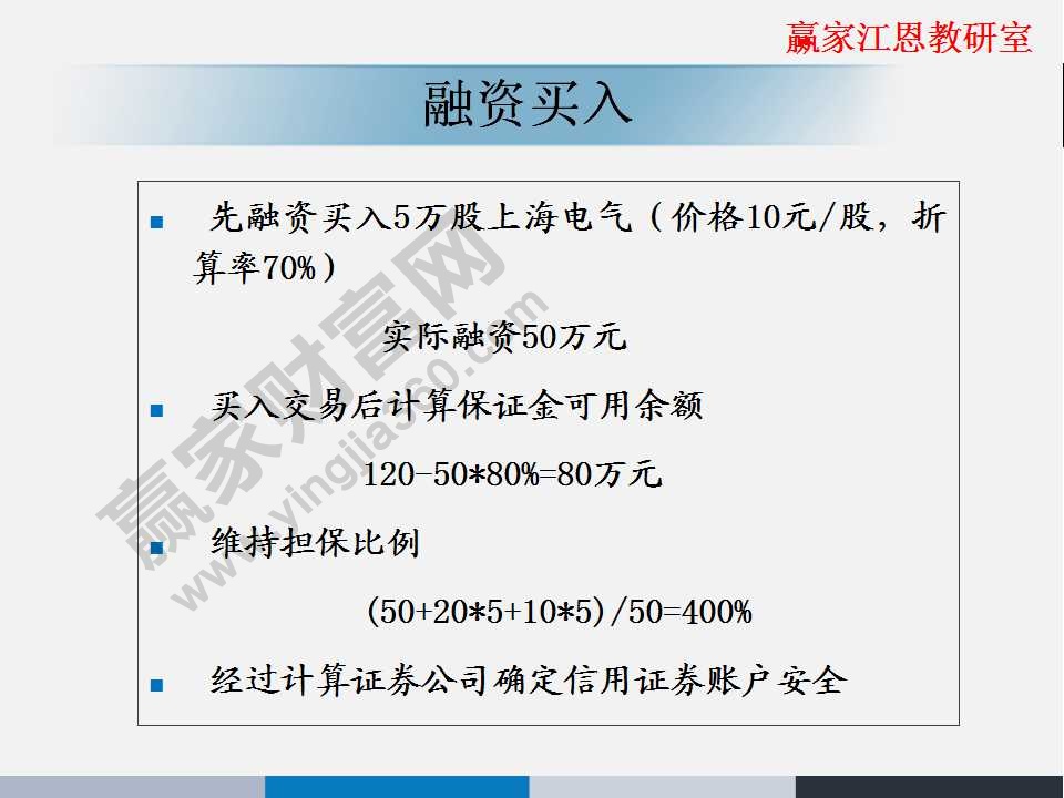 融資買(mǎi)入